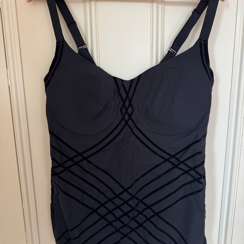 Honeylove Shapewear Cami Tank Black Size 2X Sculpting Support Top